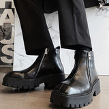 MODEFREAKの厚底レザーシューズ mf1162の画像