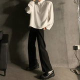 MODEFREAKのハイネックワッフルカットソー mf1305の画像