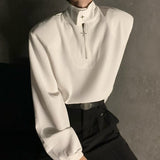 MODEFREAKのハイネックワッフルカットソー mf1305の画像