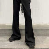 MODEFREAKのフレアモノトーンスラックス mf1410の画像