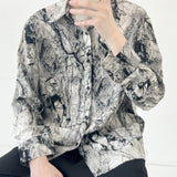 MODEFREAKの総柄モードシャツ mf1427の画像