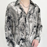 MODEFREAKの総柄モードシャツ mf1427の画像