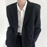 MODEFREAKのストライプモノトーンジャケット mf1440の画像