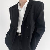 MODEFREAKのストライプモノトーンジャケット mf1440の画像