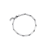 MODEFREAKのシンプルシルバーブレスレット mf1456の画像