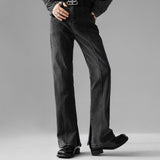 MODEFREAKのフレアスリットデニムパンツ mf1655の画像