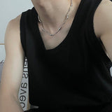 MODEFREAKのウェーブシルバーネックレス mf1658の画像