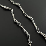 MODEFREAKのウェーブシルバーネックレス mf1658の画像