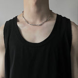 MODEFREAKのウェーブシルバーネックレス mf1658の画像