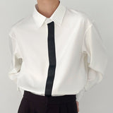 MODEFREAKのモノトーンシックラインシャツ mf1701の画像