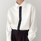 MODEFREAKのモノトーンシックラインシャツ mf1701の画像