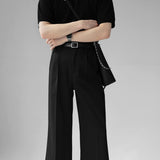 MODEFREAKのフレアモノトーンスラックス mf1707の画像