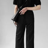 MODEFREAKのフレアモノトーンスラックス mf1707の画像