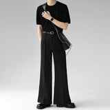 MODEFREAKのフレアモノトーンスラックス mf1707の画像