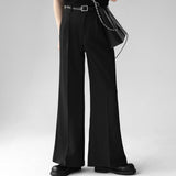 MODEFREAKのフレアモノトーンスラックス mf1707の画像