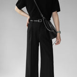 MODEFREAKのフレアモノトーンスラックス mf1707の画像