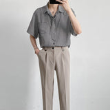 MODEFREAKのボウタイ千鳥柄シャツ mf1717の画像