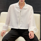 MODEFREAKのシースルージップアップトップス mf1731の画像7