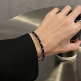 MODEFREAKのブラッククリスタルバングル mf1845の画像