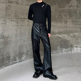 MODEFREAKのレザーラインモードスラックス mf1952の画像