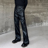 MODEFREAKのレザーラインモードスラックス mf1952の画像