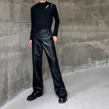 MODEFREAKのレザーラインモードスラックス mf1952の画像