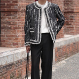 MODEFREAKのストライプモノトーンカットソー mf1955の画像12