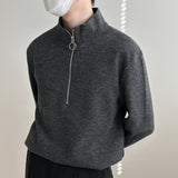 MODEFREAKのハーフジップアップニットトップス mf2005の画像