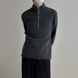 MODEFREAKのハーフジップアップニットトップス mf2005の画像