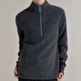 MODEFREAKのハーフジップアップニットトップス mf2005の画像