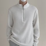 MODEFREAKのハーフジップアップニットトップス mf2005の画像