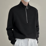 MODEFREAKのハーフジップアップニットトップス mf2005の画像