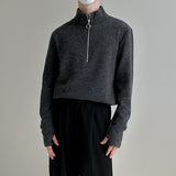 MODEFREAKのハーフジップアップニットトップス mf2005の画像