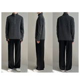 MODEFREAKのハーフジップアップニットトップス mf2005の画像