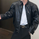 MODEFREAKのジップデザインモードレザージャケット mf2011の画像