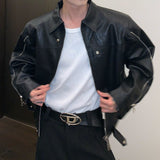 MODEFREAKのジップデザインモードレザージャケット mf2011の画像