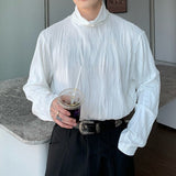 MODEFREAKの【最短即日発送】ハイネックウェーブモノトーンカットソー mf2059の画像