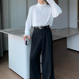 MODEFREAKの【最短即日発送】ハイネックウェーブモノトーンカットソー mf2059の画像