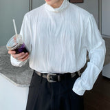 MODEFREAKの【最短即日発送】ハイネックウェーブモノトーンカットソー mf2059の画像