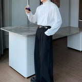 MODEFREAKの【最短即日発送】ハイネックウェーブモノトーンカットソー mf2059の画像