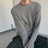 MODEFREAKのローネックシンプルニットトップス mf2090の画像