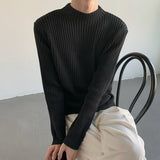MODEFREAKのローネックシンプルニットトップス mf2090の画像