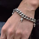 MODEFREAKのクロスチェーンブレスレット mf2118の画像