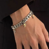 MODEFREAKのクロスチェーンブレスレット mf2118の画像