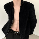 MODEFREAKのファータッチジップアップトップス mf2133の画像
