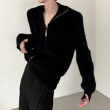 MODEFREAKのファータッチジップアップトップス mf2133の画像