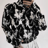 MODEFREAKのマーブルモノトーンハイネックカットソー mf2160の画像2