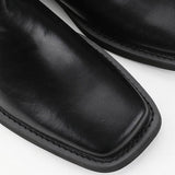 MODEFREAKのトゥースクエアーレザーブーツ mf2188の画像