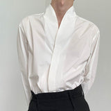 MODEFREAKのVネックコリアンデザインシャツ mf1890の画像