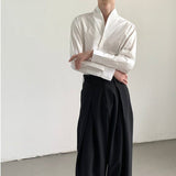 MODEFREAKのVネックコリアンデザインシャツ mf1890の画像